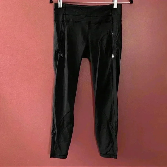 Lululemon Black Leggings - Picture 1 of 10